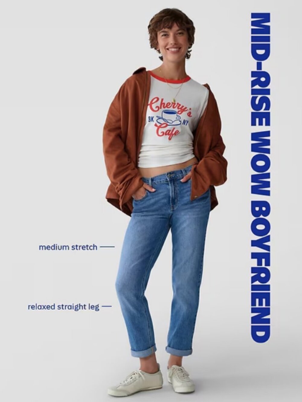 Old Navy Mid-Rise Wow Boyfriend Jeans EUC - Women's Size 8